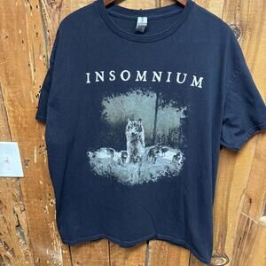 Insomnium Graphic Band T-Shirt Black XL